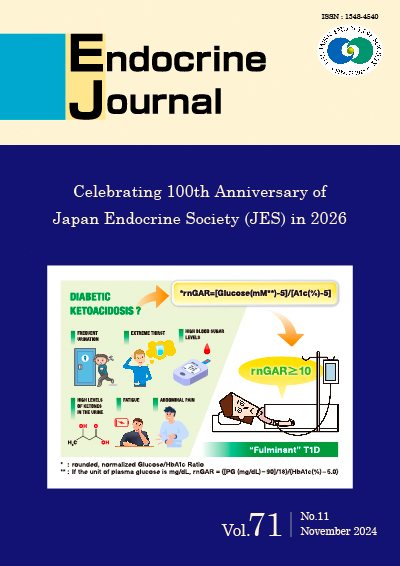 Endocrine Journal Volume: 71  Issue: 11